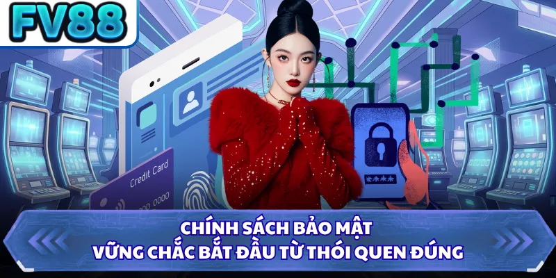 Chính sách bảo mật vững chắc bắt đầu từ thói quen đúng